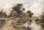 Henry h.parker A Tranquil Ride (mk37) china oil painting reproduction